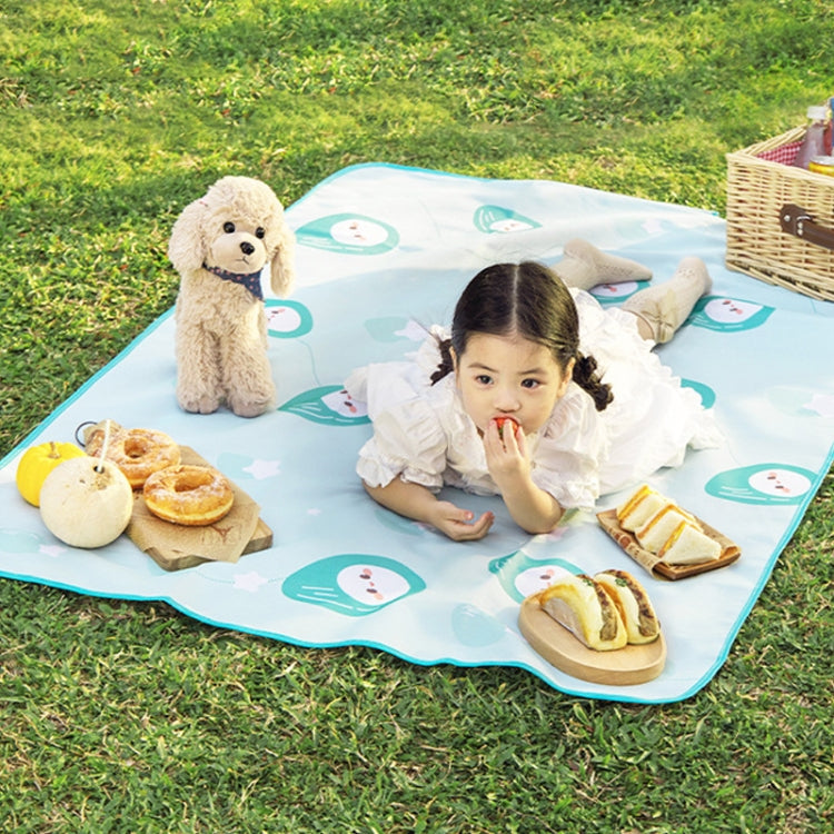 Outdoor Beach Waterproof Floor Mat Portable Picnic Cloth Folding Blanket, Size: Reluova