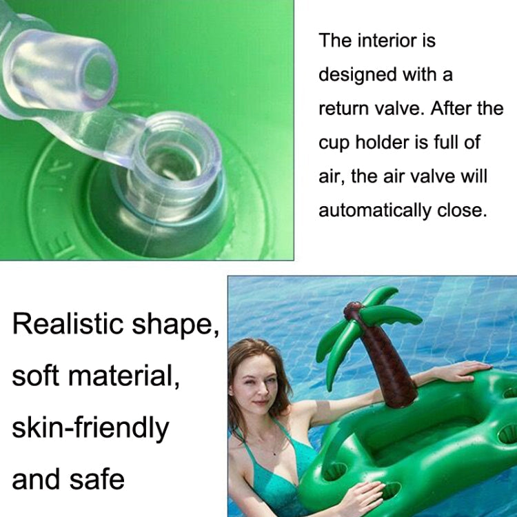 PVC Ice Bar Ice Tray Thickened Floating Bed Water Inflatable Floating Row