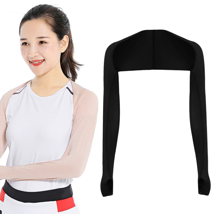 Golf Sunscreen Shawl Sleeves Outdoor Sports Cycling Ice Silk One Word Raglan Sleeves