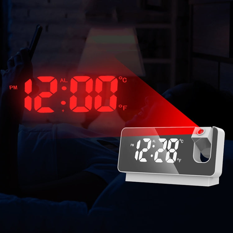 S282 Multifunctional Silent Electronic Digital Projection Clock My Store