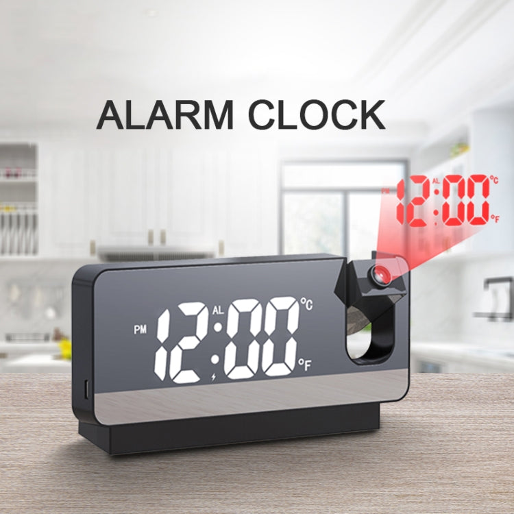 S282 Multifunctional Silent Electronic Digital Projection Clock My Store