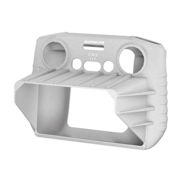 Sunnylife For DJI RC Remote Control Silicone Protective Case, Style: With Hood (Gray) My Store