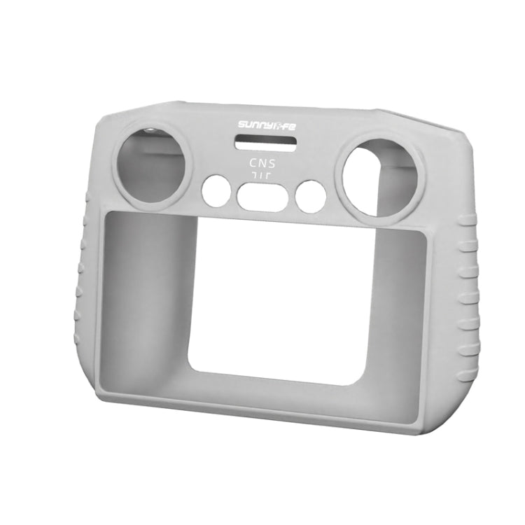 Sunnylife For DJI RC Remote Control Silicone Protective Case, Style: With Hood (Gray) My Store