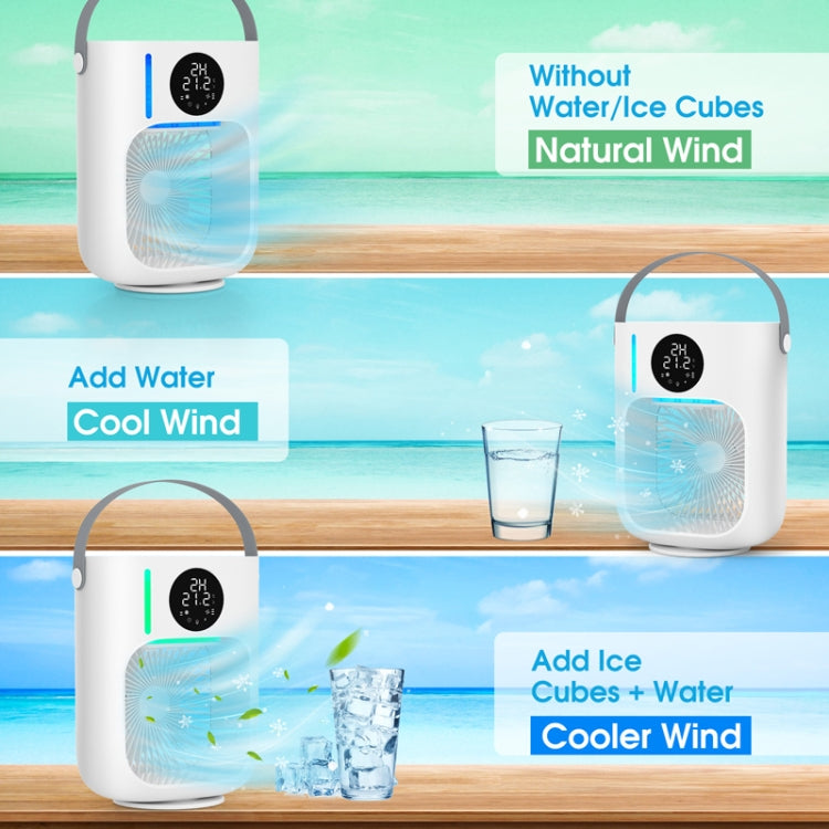 Desktop Spray Humidification Cooler Portable Water Fan