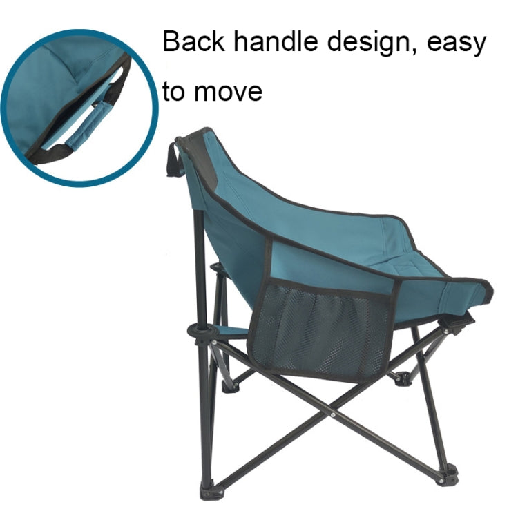 Outdoor Foldable Beach Chair Camping Moon Chair Reluova