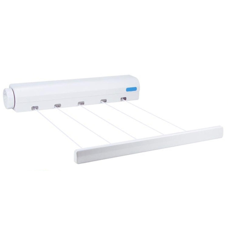 Spring Automatic Retractable Clothesline Drying Rack Towel Rack,Style: