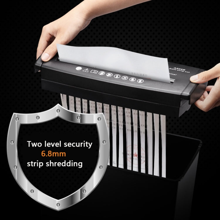 RAYSON  A606B 10L A4 Small Mini Office Shredder Electric Strip Shredder,EU Plug My Store