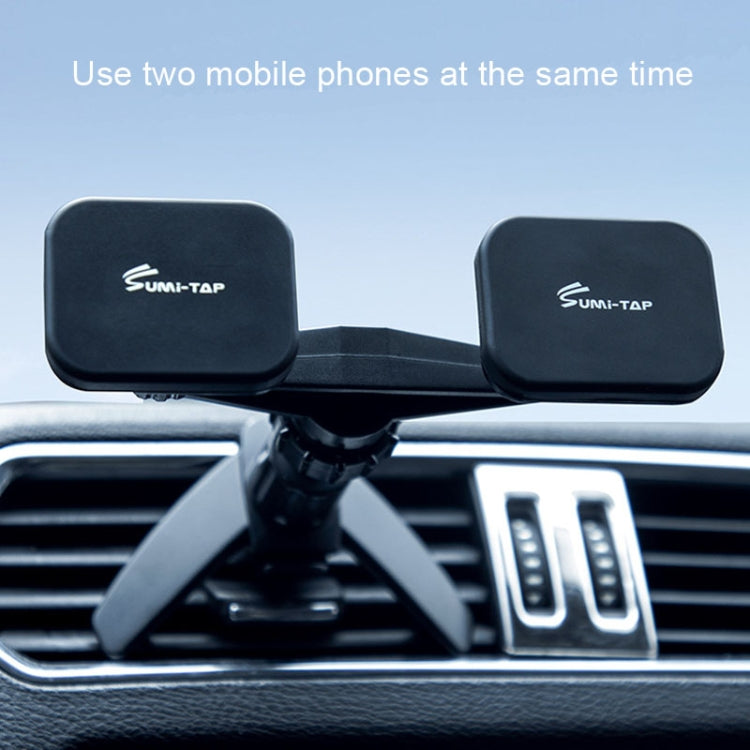 SUMITAP STH-S44Y Car Mobile Phone Double Head Magnetic Stand ÎҵÄÉ̵ê