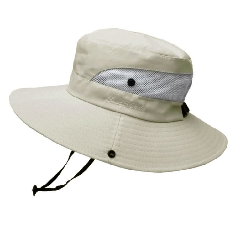 9002 Summer Women Outdoor Sun Hats Fisherman Hat With Ponytail Hole-Reluova