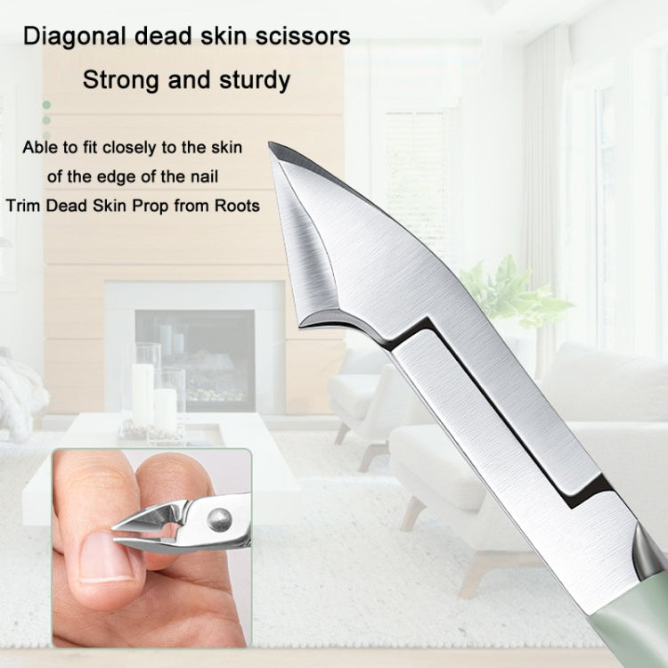 Stainless Steel Nail Clipper Nail Art Tool Set, Color: