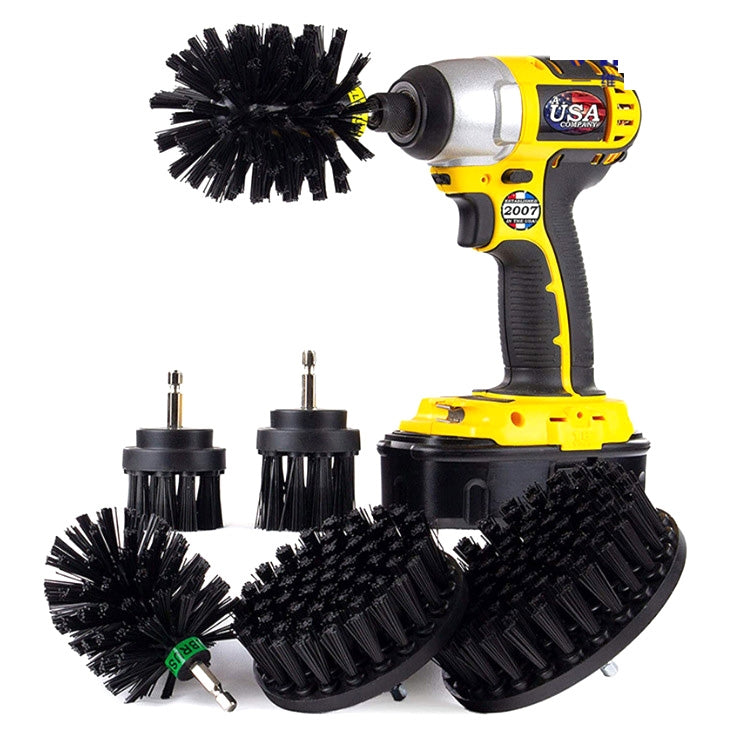 6PCS Electric Drill Head Car Tire Floor Crevice Cleaning Brush ÎҵÄÉ̵ê