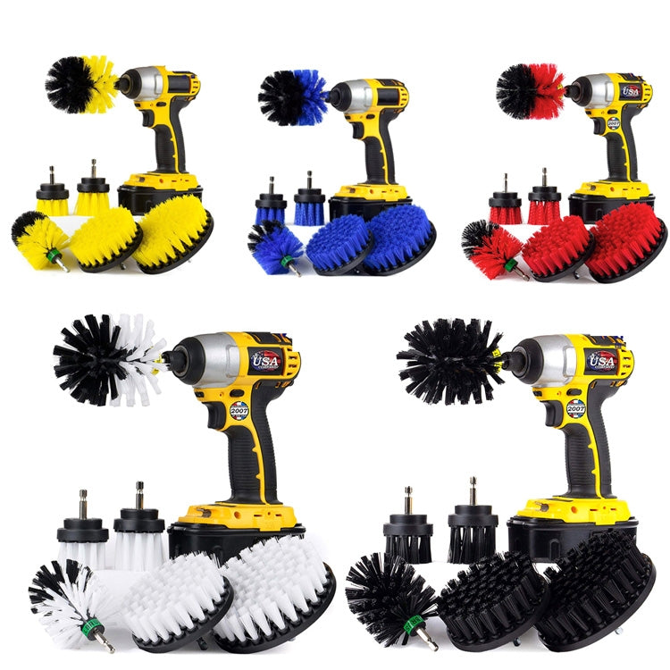 6PCS Electric Drill Head Car Tire Floor Crevice Cleaning Brush ÎҵÄÉ̵ê