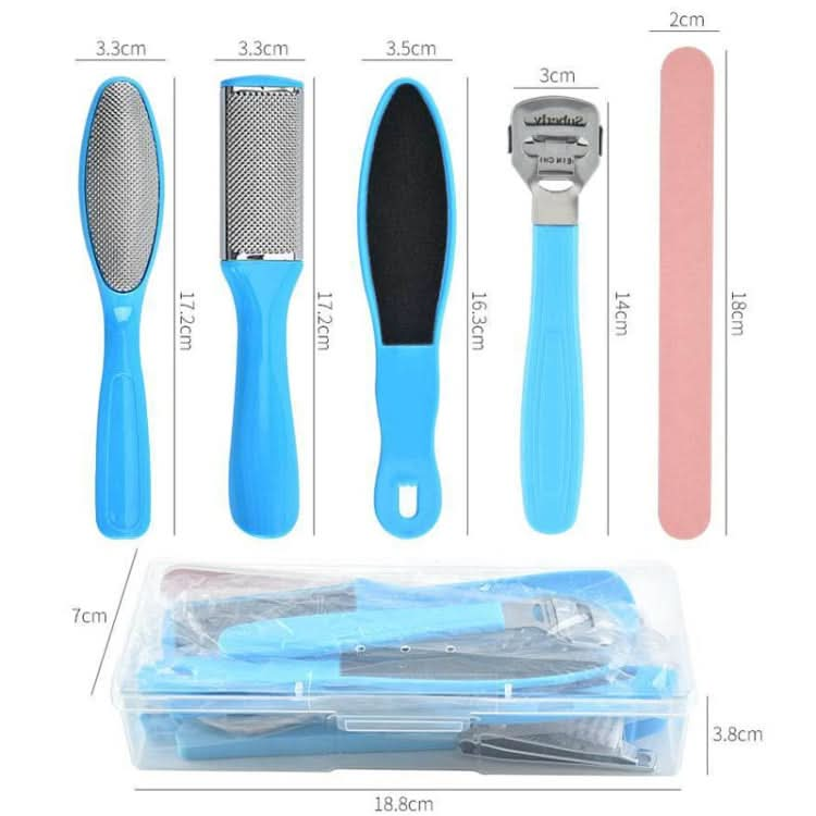 20 In 1 Foot File Grinding Exfoliating Manicure And Pedicure Kit-Reluova