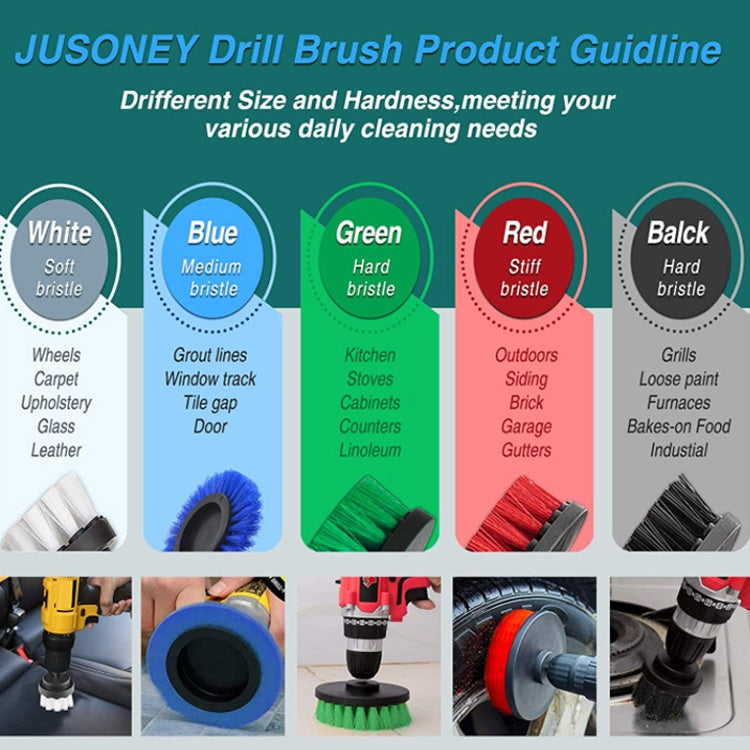 6 PCS / Set Kitchen Bathroom Car Tire Floor Crevice Clean Diamond Brush ÎҵÄÉ̵ê