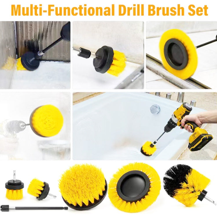 6 PCS / Set Kitchen Bathroom Car Tire Floor Crevice Clean Diamond Brush ÎҵÄÉ̵ê