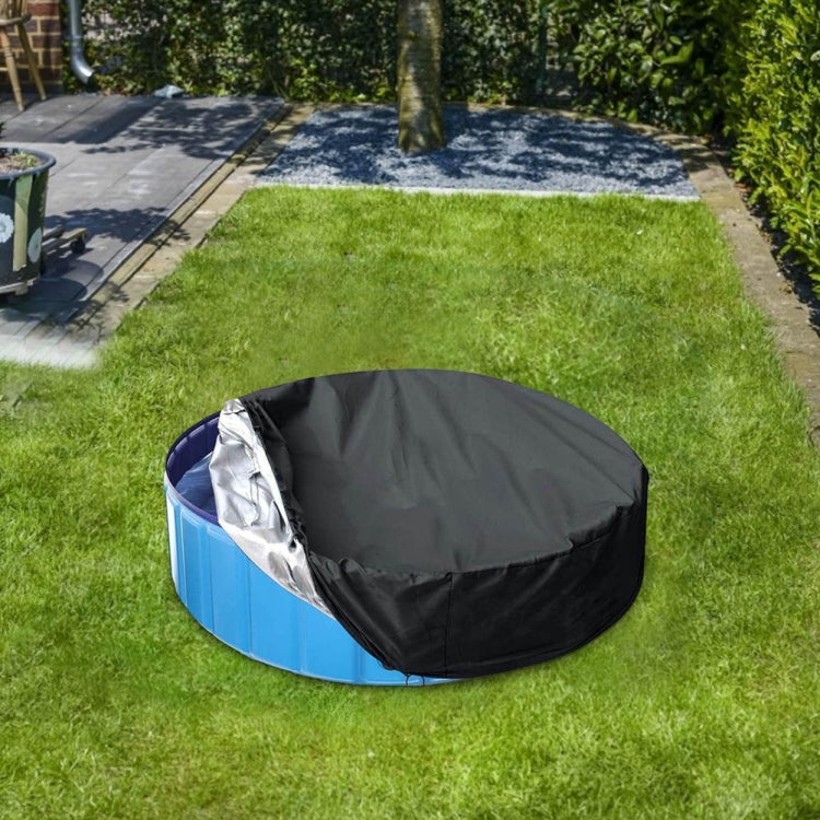 Foldable Round Sunscreen Dustproof Swimming Pool Cover My Store