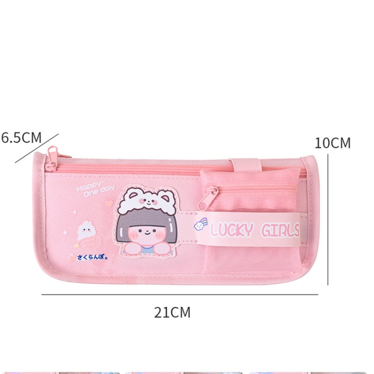 Cartoon Pencil Bag Large-capacity Primary School Stationery Bag With Handle My Store