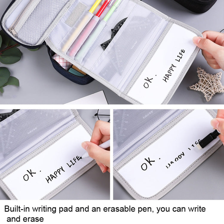 Multifunctional Pencil Case Built-in Writable Whiteboard With 1 Erasable Pen My Store