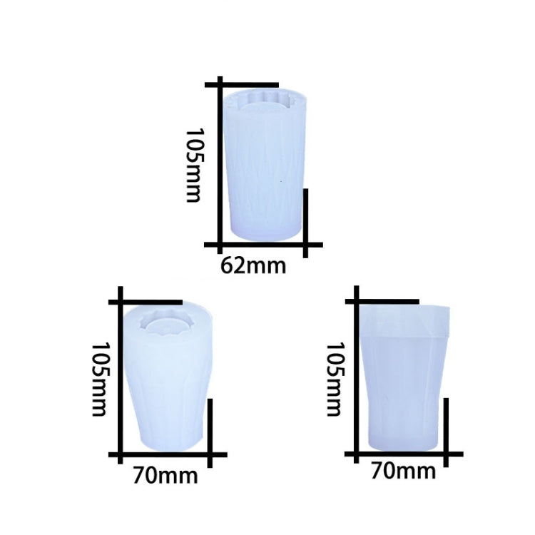 D720 Drop Plastic Mold Vase Silicone Mold My Store