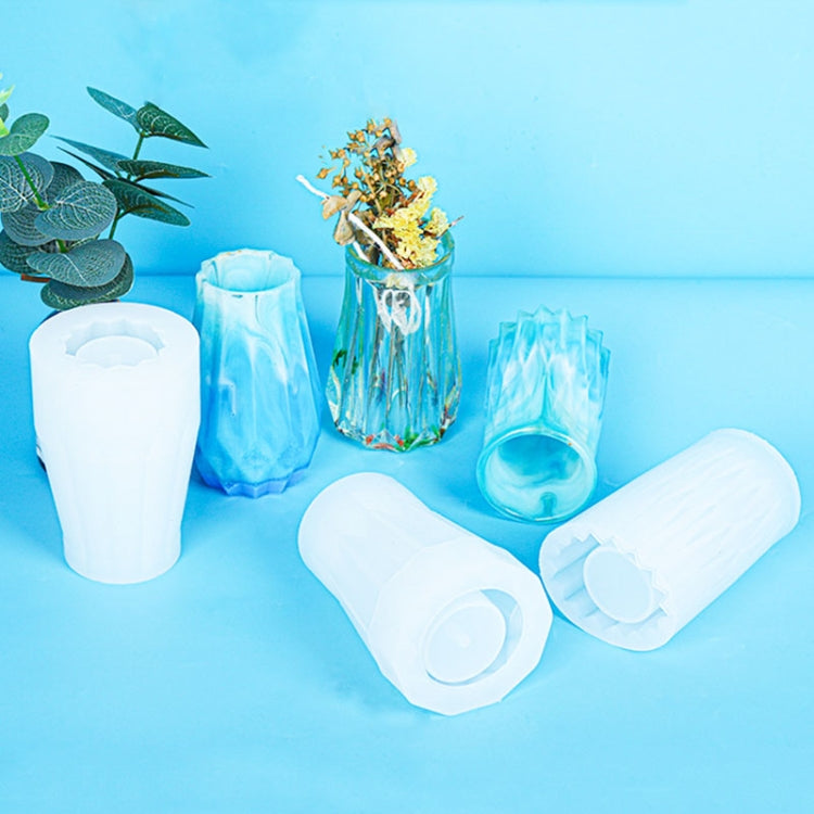 D720 Drop Plastic Mold Vase Silicone Mold