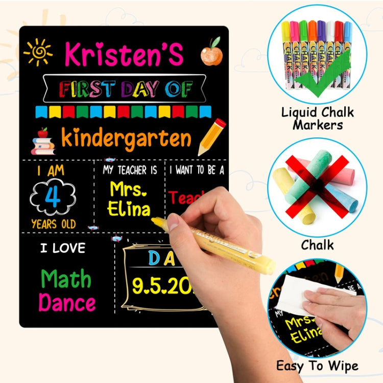 Children Graduation Photo Hanging Crafts Blackboard Message Board