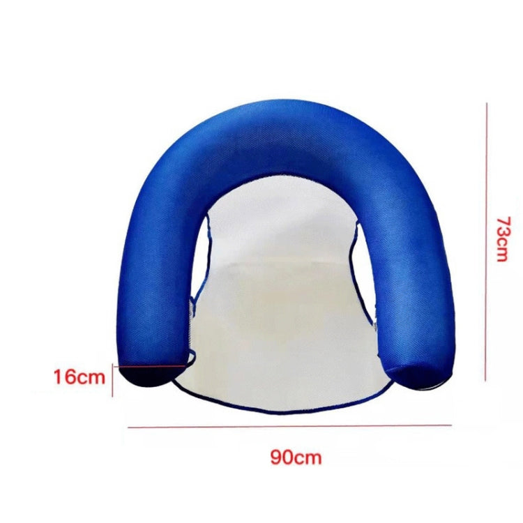 Inflatable Water Sofa Reclining Chair Floating Bed Foldable Hammock With Net Reluova