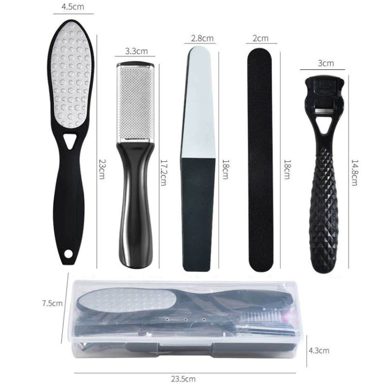 DT17-1 17 In 1 Pedicure Kit Foot File And Grinder Exfoliating Manicure And Pedicure Tools