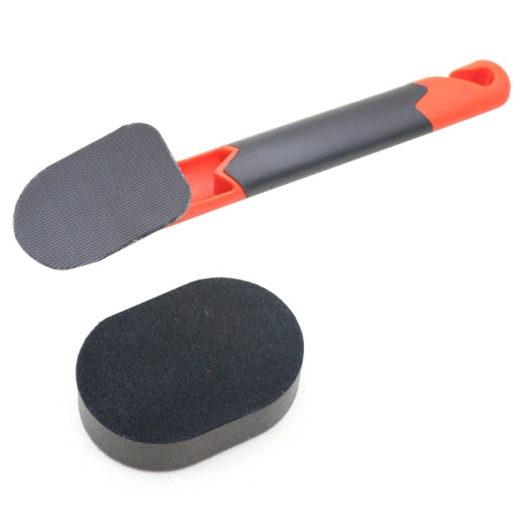 Handle + Sponge Long Handle Car Tire Varnishing Brush Tire Waxing Brush Sponge ÎҵÄÉ̵ê