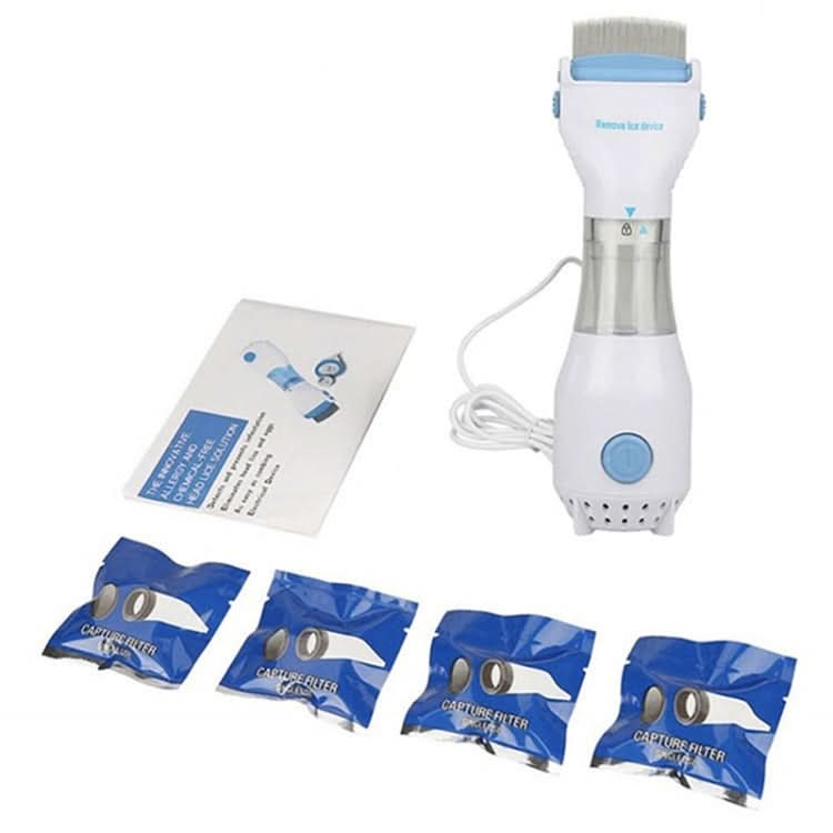 Electric Flea Comb Puppies Fleas Treatment Safe Pets Kill for Dogs Cats - Reluova