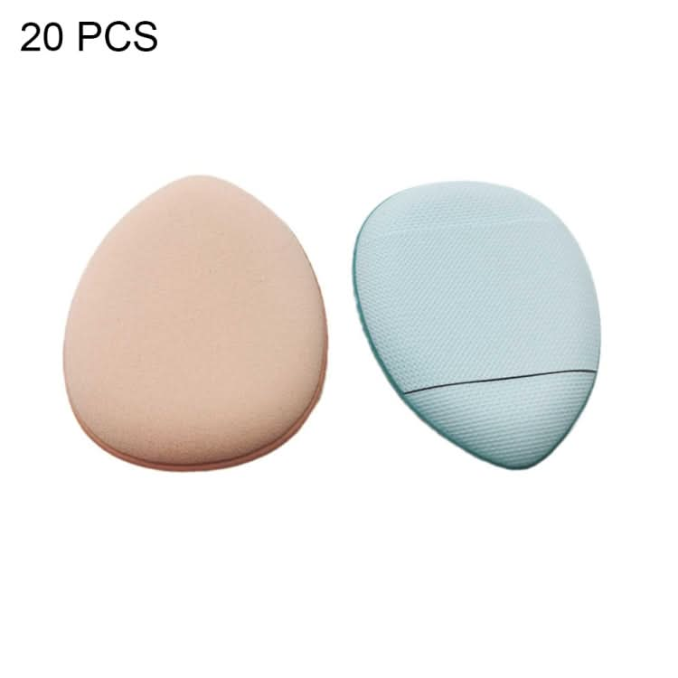 2 Sets/20pcs Packaging Random Color Delivery Mini Leather Wet and Dry Makeup Finger Puff-Reluova