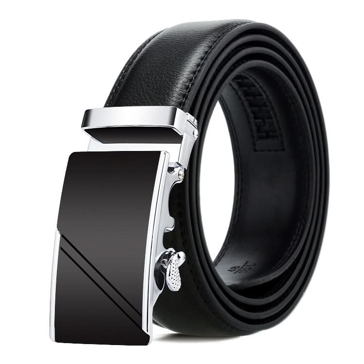 Dandali Casual Men Automatic Buckle Belt Business Soft Leather Pants Band, Series 2 Reluova