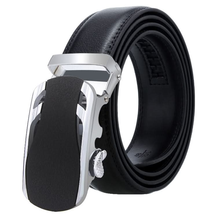 Dandali Casual Men Automatic Buckle Belt Business Soft Leather Pants Band, Series 2 Reluova