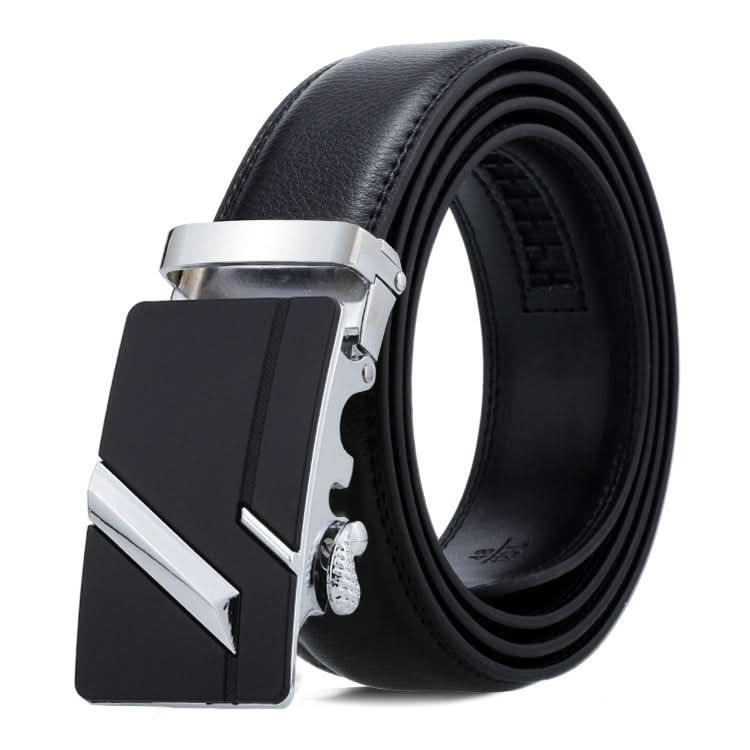 Dandali Casual Men Automatic Buckle Belt Business Soft Leather Pants Band, Series 2 Reluova