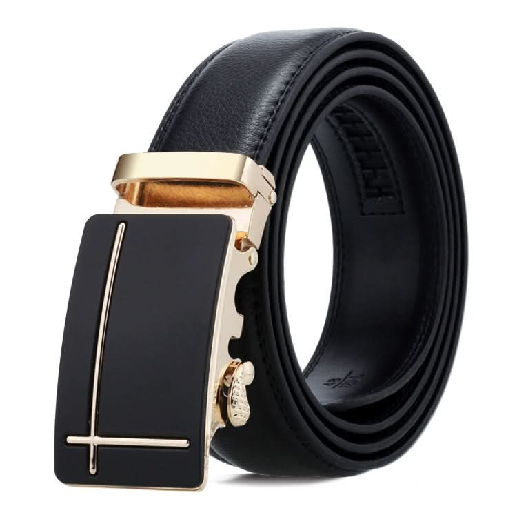 Dandali Casual Men Automatic Buckle Belt Business Soft Leather Pants Band, Series 2 Reluova