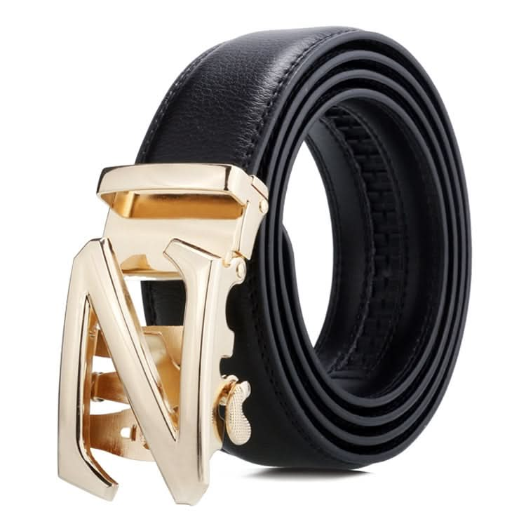 Dandali Casual Men Automatic Buckle Belt Business Soft Leather Pants Band, Series 2 Reluova