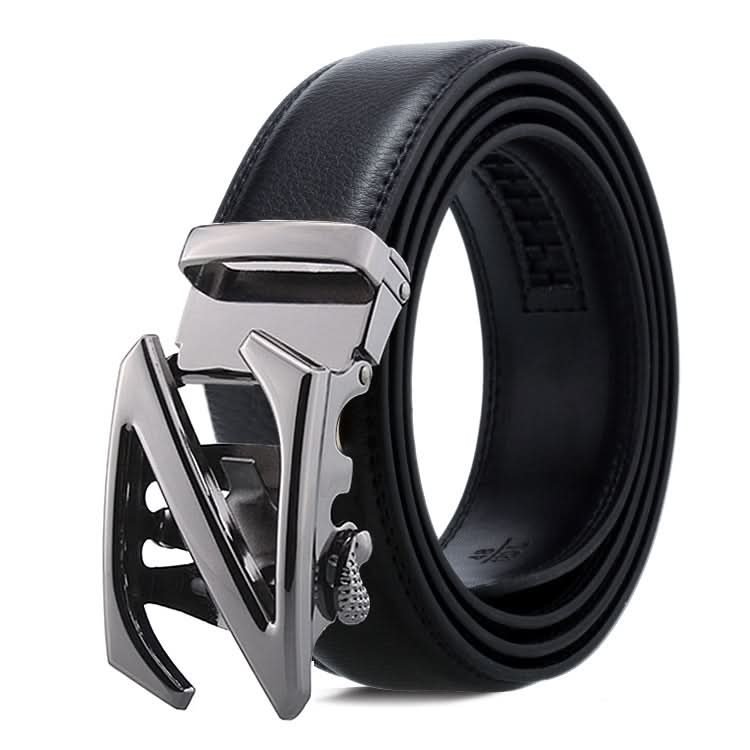 Dandali Casual Men Automatic Buckle Belt Business Soft Leather Pants Band, Series 2 Reluova