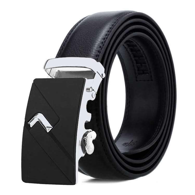 Dandali Casual Men Automatic Buckle Belt Business Soft Leather Pants Band, Series 2 Reluova