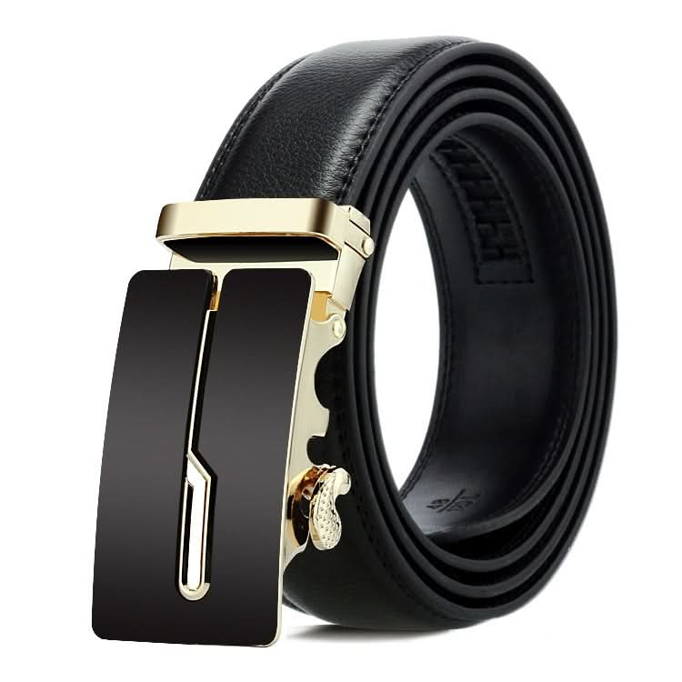 Dandali Casual Men Automatic Buckle Belt Business Soft Leather Pants Band, Series 2 Reluova