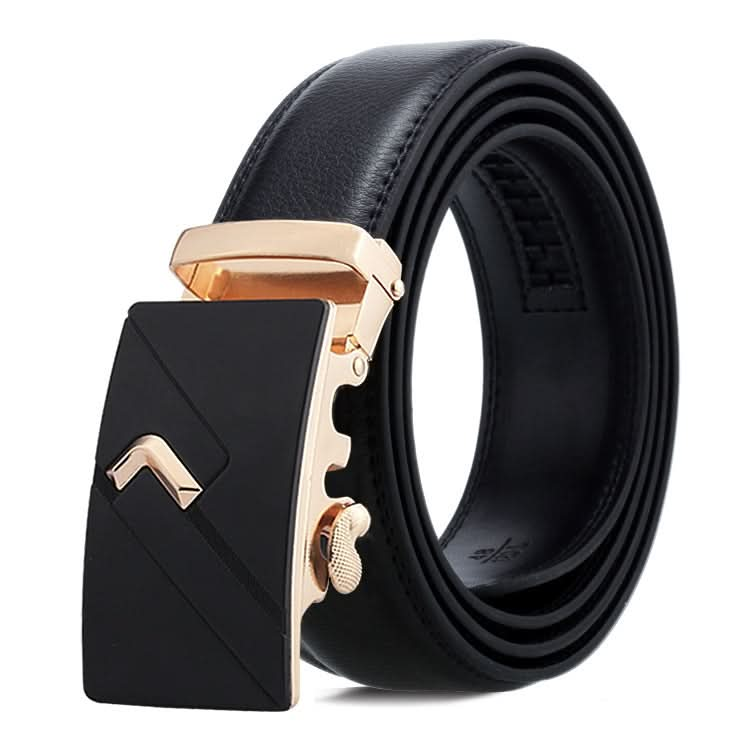 Dandali Casual Men Automatic Buckle Belt Business Soft Leather Pants Band, Series 4 Reluova