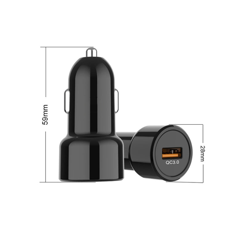 IBD321-Q3 Universal Fireproof Mobile Phone Car Charger