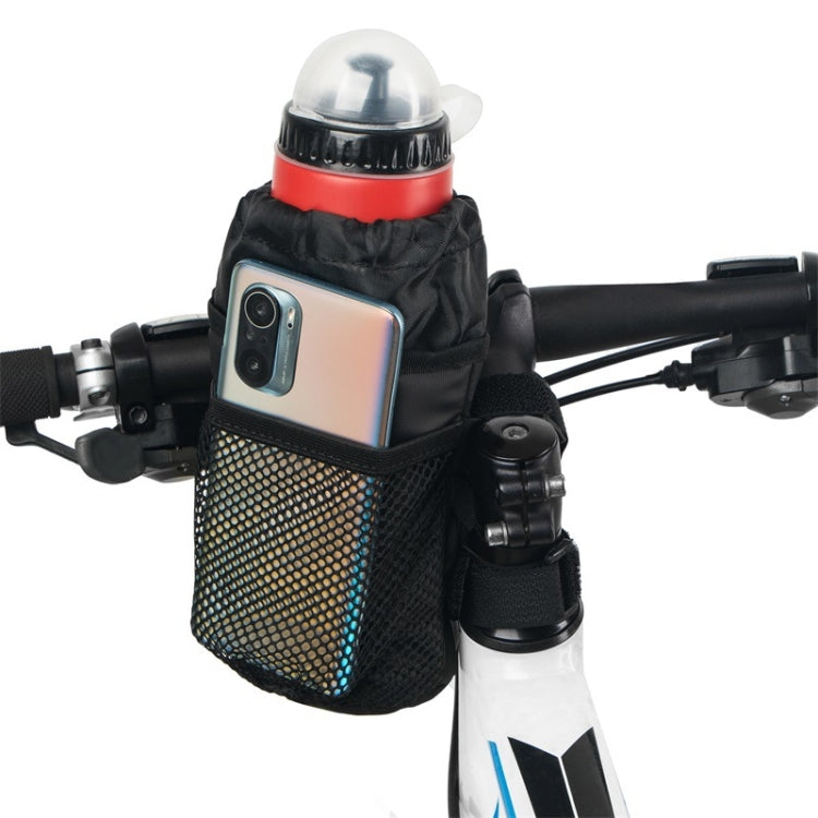 Cycling Water Bottle Bag Handlebar Insulation Water Bottle Bag Mobile Phone Bag