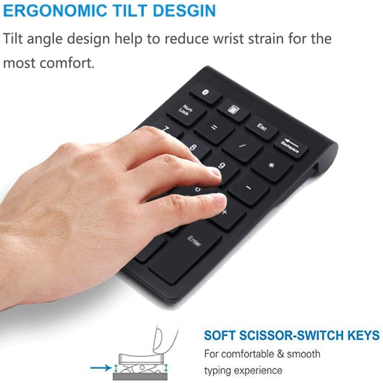 BT304 22 Keys Laptop Mini Wireless Keyboard, Spec: My Store