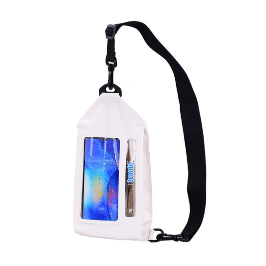 Tteoobl Swimming Waterproof Crossbody Phone Bag Touch Screen Chest Bag,Style: