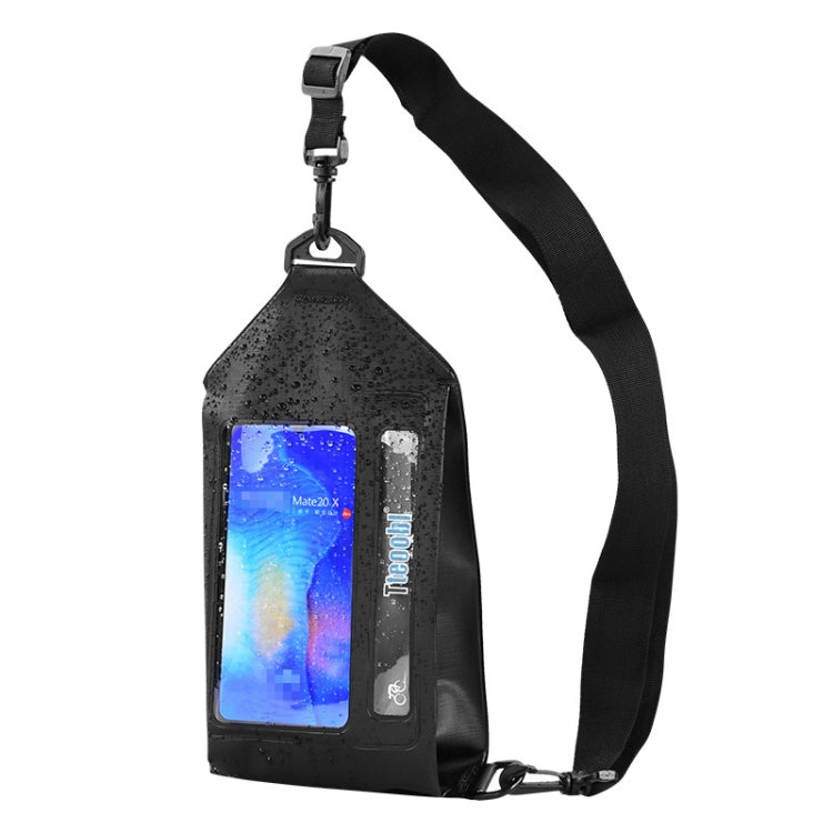 Tteoobl Swimming Waterproof Crossbody Phone Bag Touch Screen Chest Bag,Style: Reluova