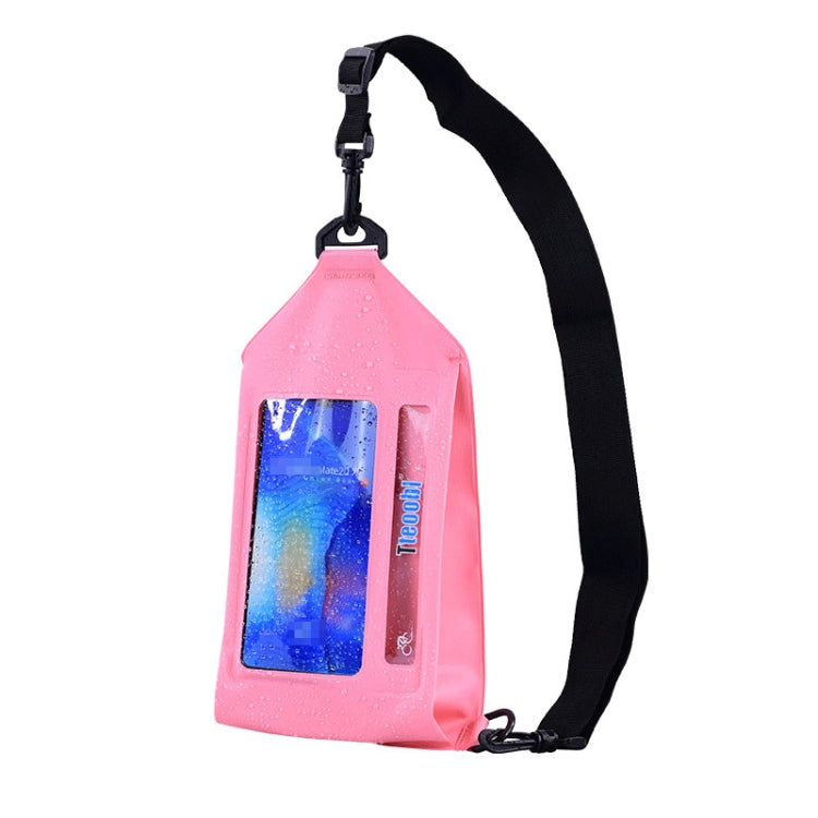 Tteoobl Swimming Waterproof Crossbody Phone Bag Touch Screen Chest Bag,Style: Reluova