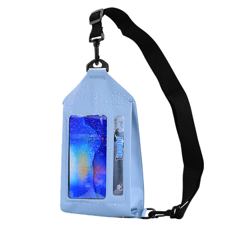 Tteoobl Swimming Waterproof Crossbody Phone Bag Touch Screen Chest Bag,Style: Reluova