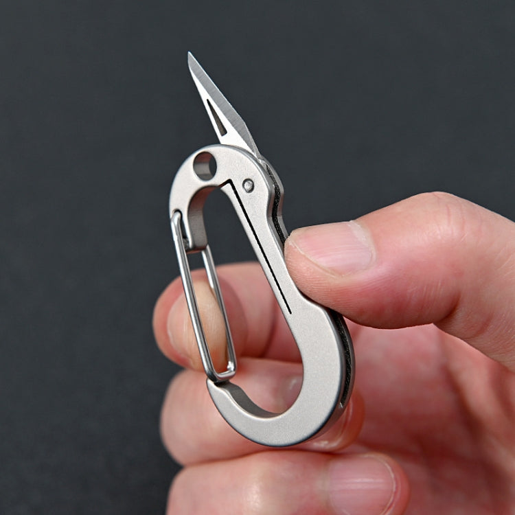 Titanium Alloy Keychain Small Knife Mini EDC Portable Unpacking Knife My Store