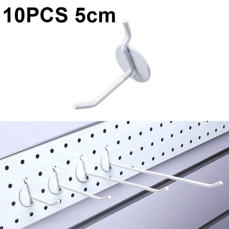 10 PCS Jewelry Accessories Display Orifice Plate Spray Hook, Length: