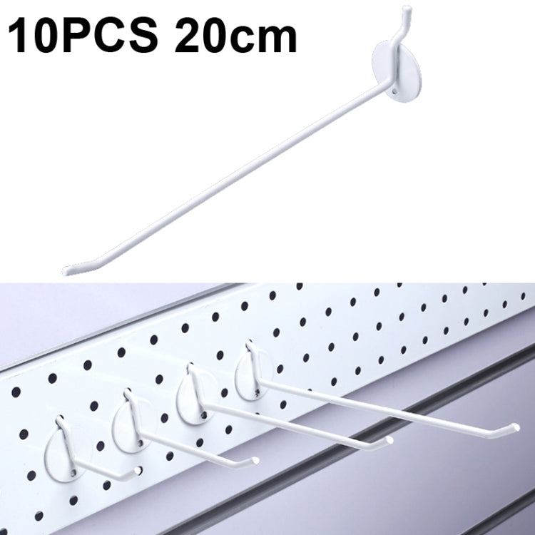 10 PCS Jewelry Accessories Display Orifice Plate Spray Hook, Length: