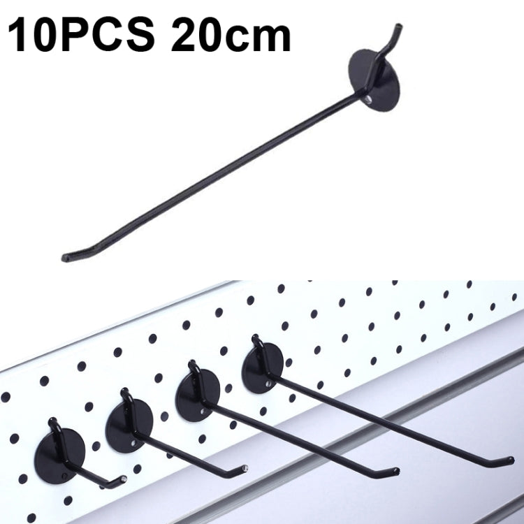 10 PCS Jewelry Accessories Display Orifice Plate Spray Hook, Length: